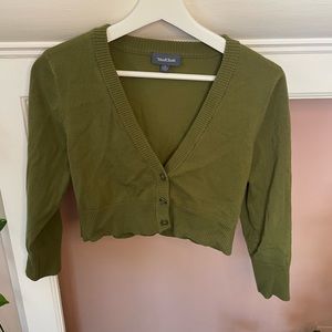 Modcloth cropped cardigan